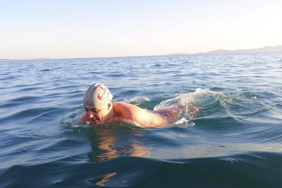 Triatlon üçün açıq suda üzmə: texnika, nəfəs və yön tapma